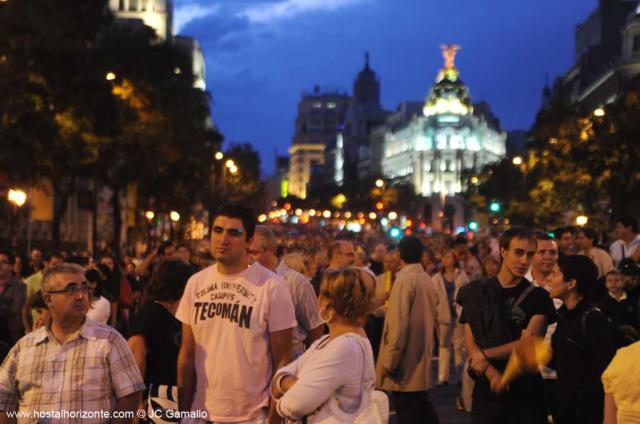 Plaza y Fuente de la Cibeles Madrid. Cibeles fountain 0424